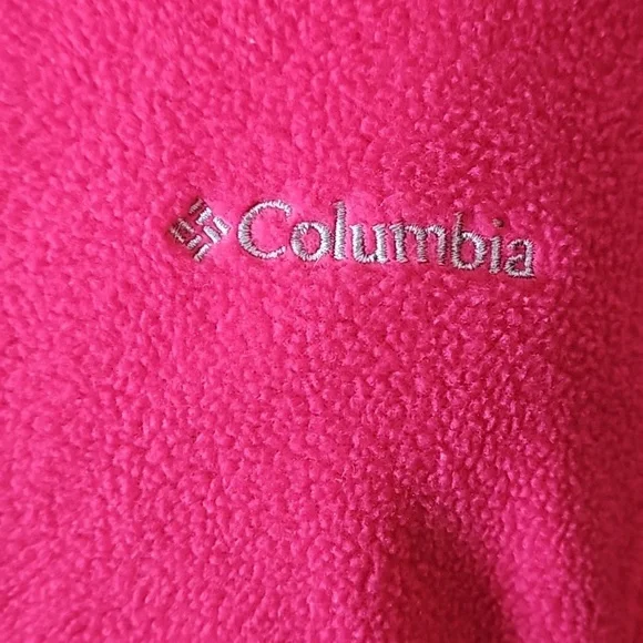 Euc Columbia brand fleece zip jacket with pockets - Picture 2 of 2